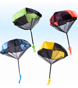 Flying Hand Toss Parachute for Kids – Fun Outdoor Toy with Soldier Figure