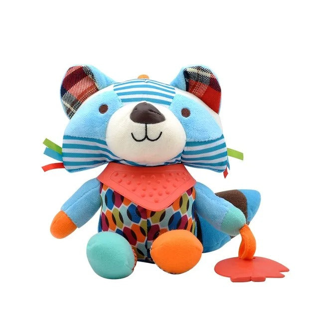 Sonaglio in Peluche con Anello da Dentizione