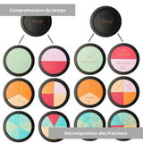 Montessori Clock - Fraction Clock™