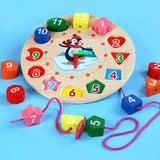 Montessori Wooden Clock - Bébé Pingouin™