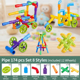 BUILDING TOYS-Tube blocks