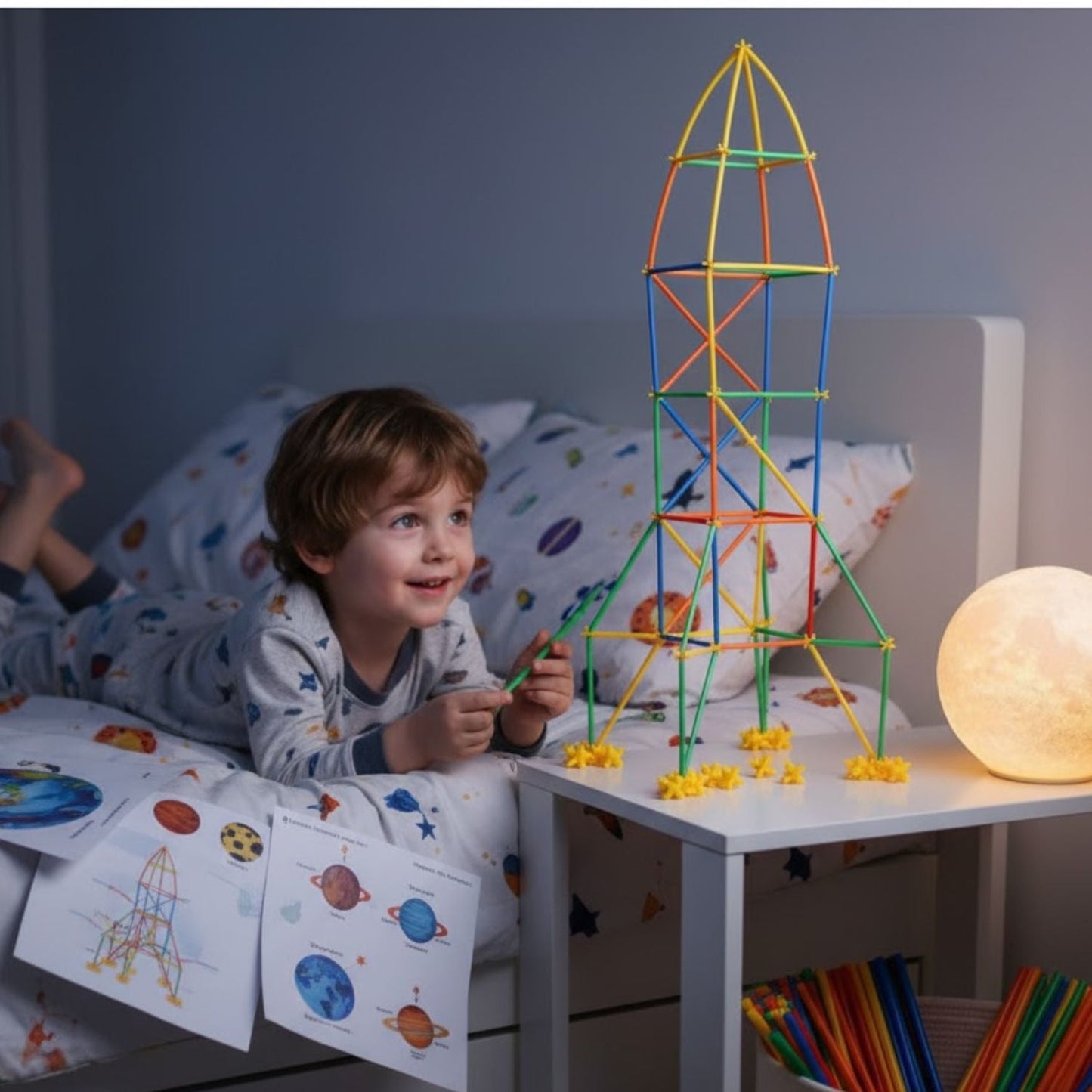 GIOCHI DI COSTRUZIONE-In cannucce