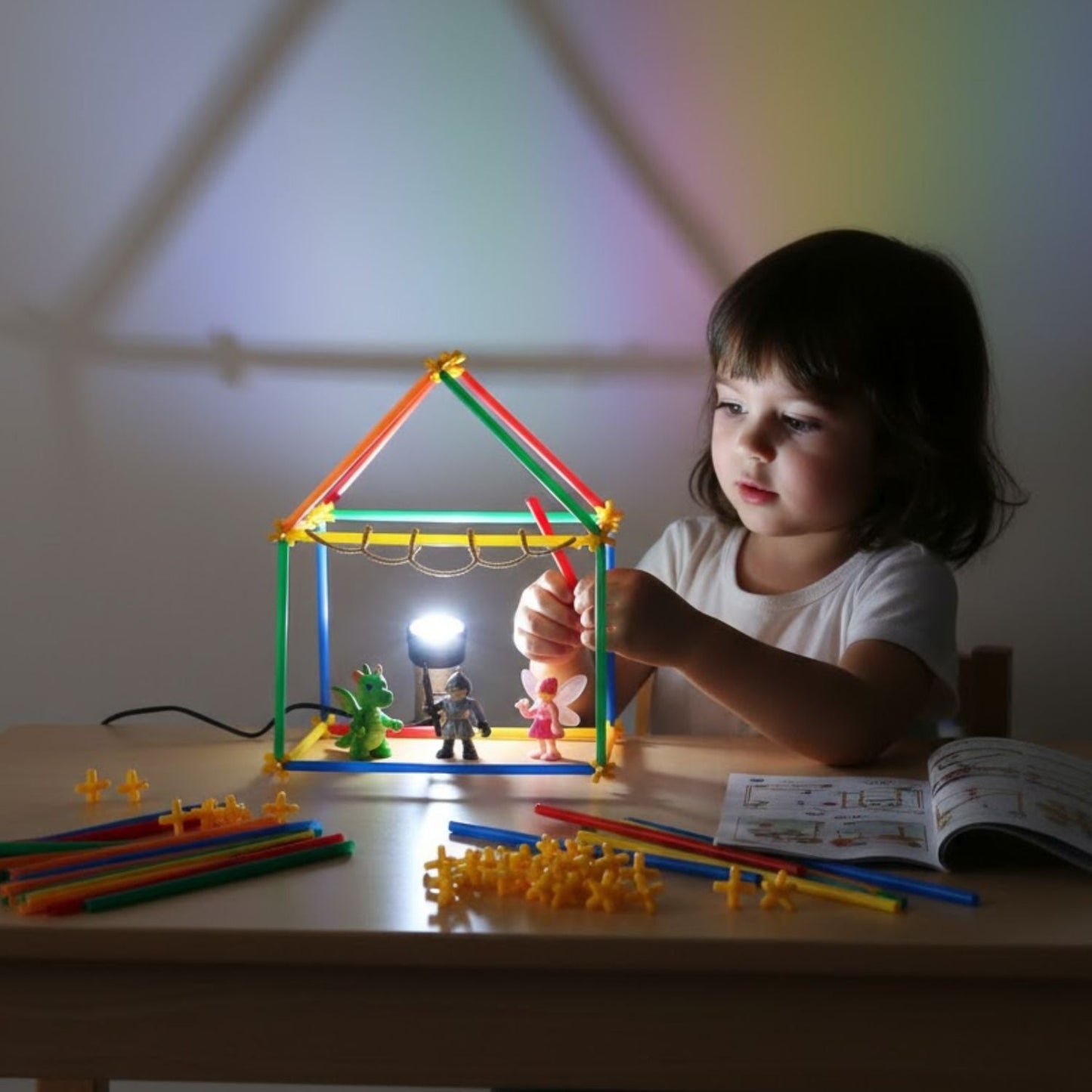 GIOCHI DI COSTRUZIONE-In cannucce