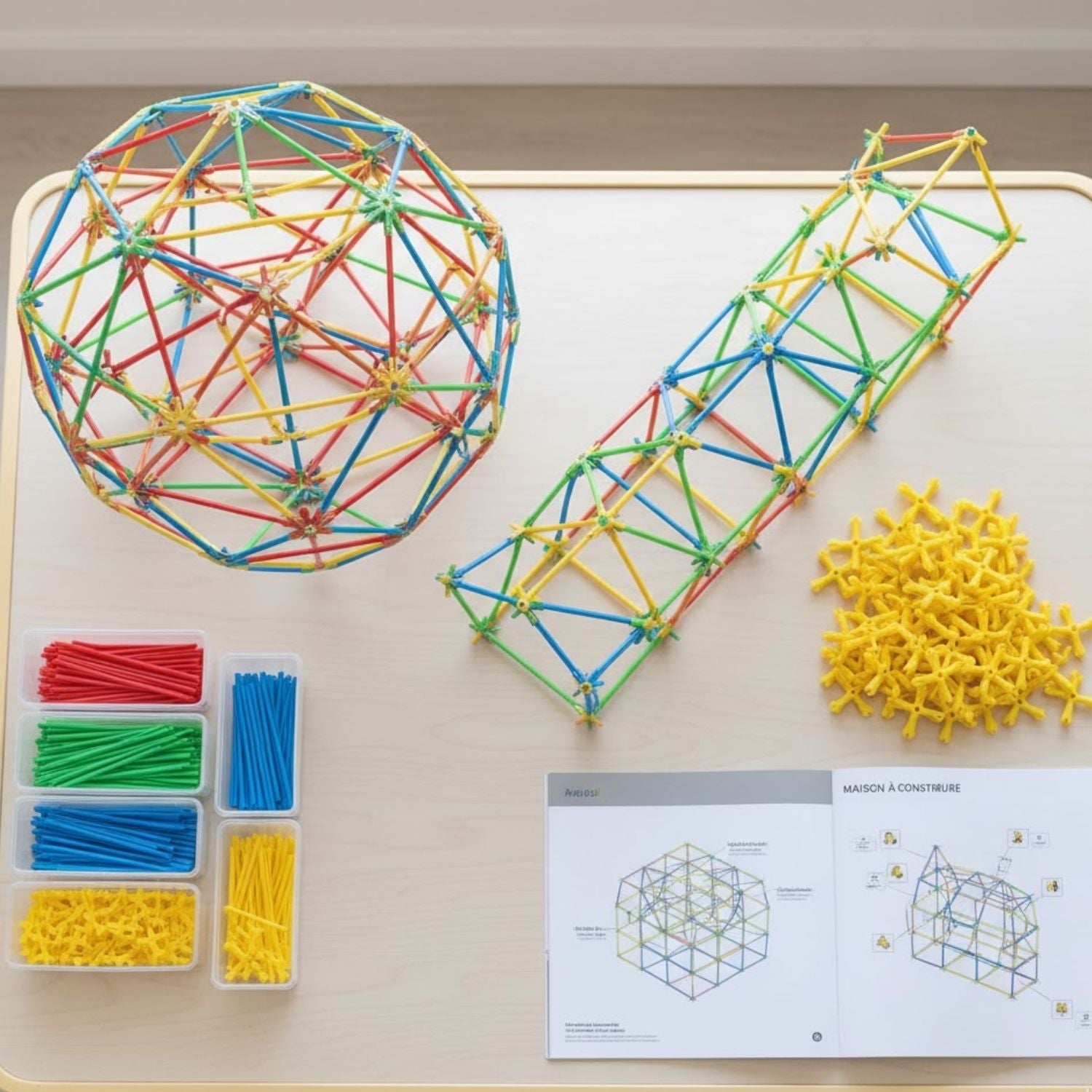 GIOCHI DI COSTRUZIONE-In cannucce