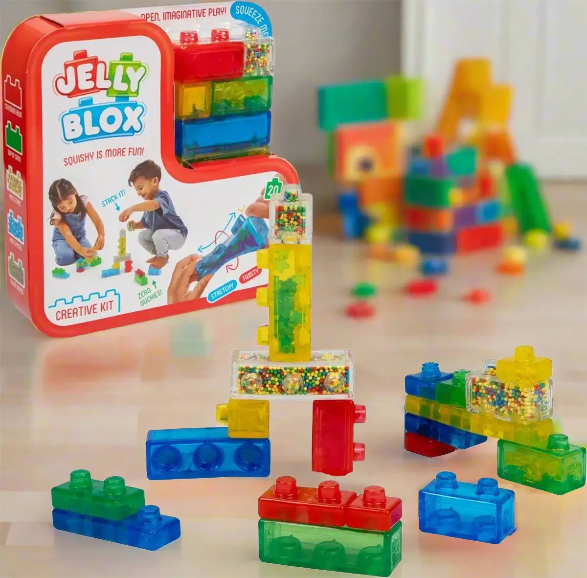 Gioco di Costruzioni in Gelatina | JellyBlox