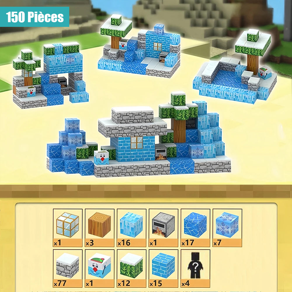 Magnetic Blocks Set | PlayCraft