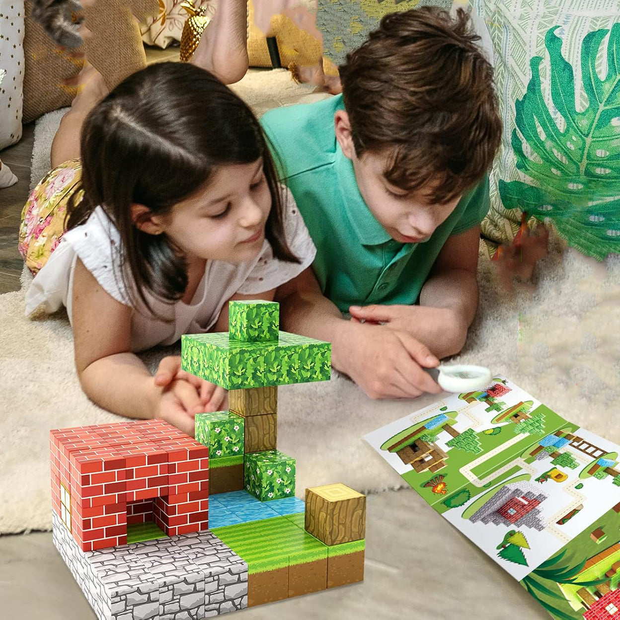 Magnetic Blocks Set | PlayCraft