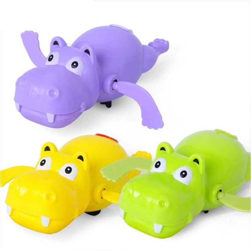 Jeu de bain en forme d'hippopotame pour bébé