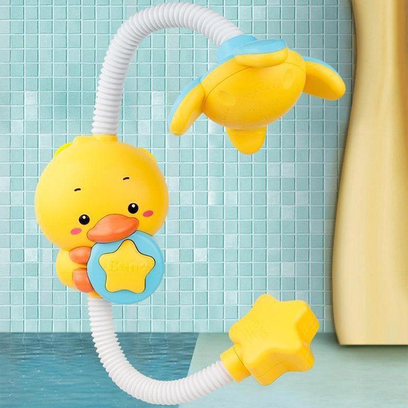 Jouet de bain à jet d'eau en forme de poussin