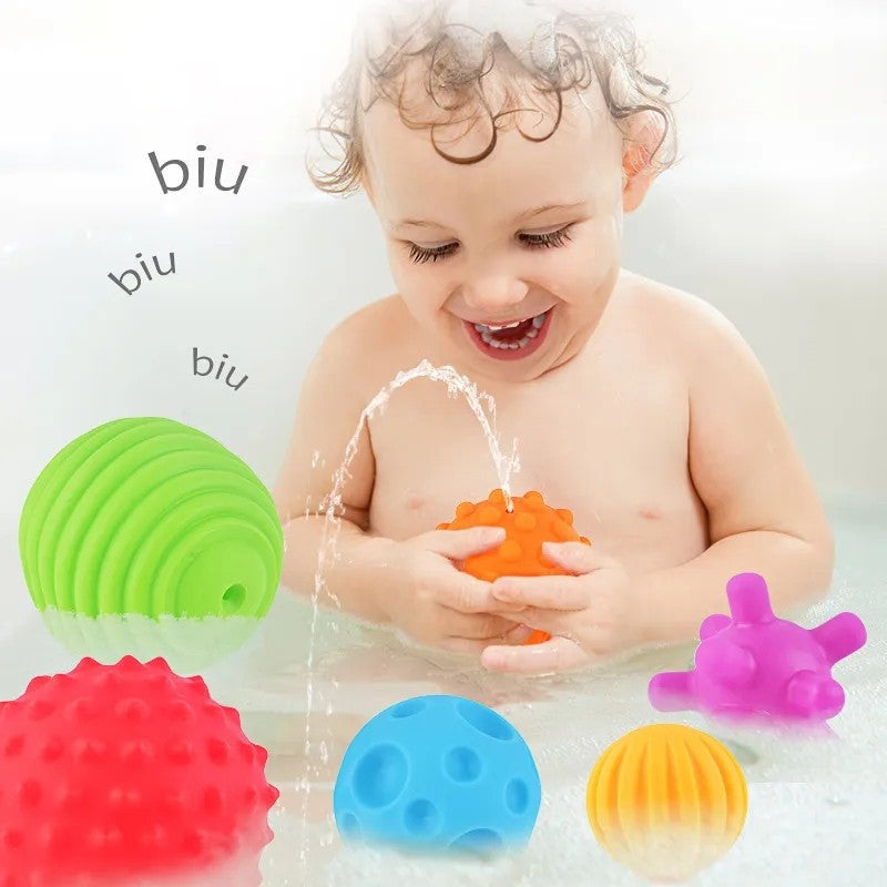 Confezione da 6 Palline Sensoriali per Neonati