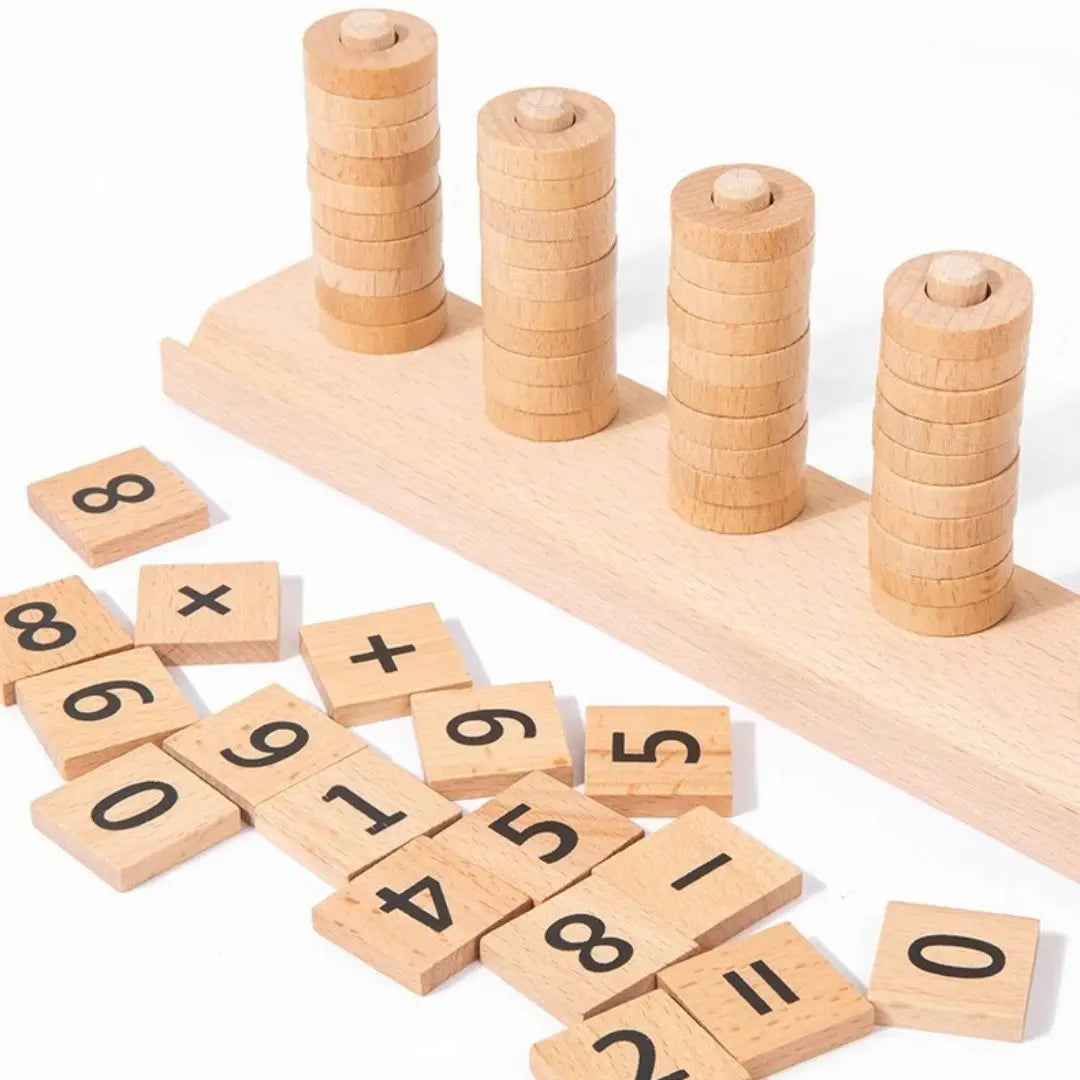 Montessori Calculation Game - Croque-Nombres™
