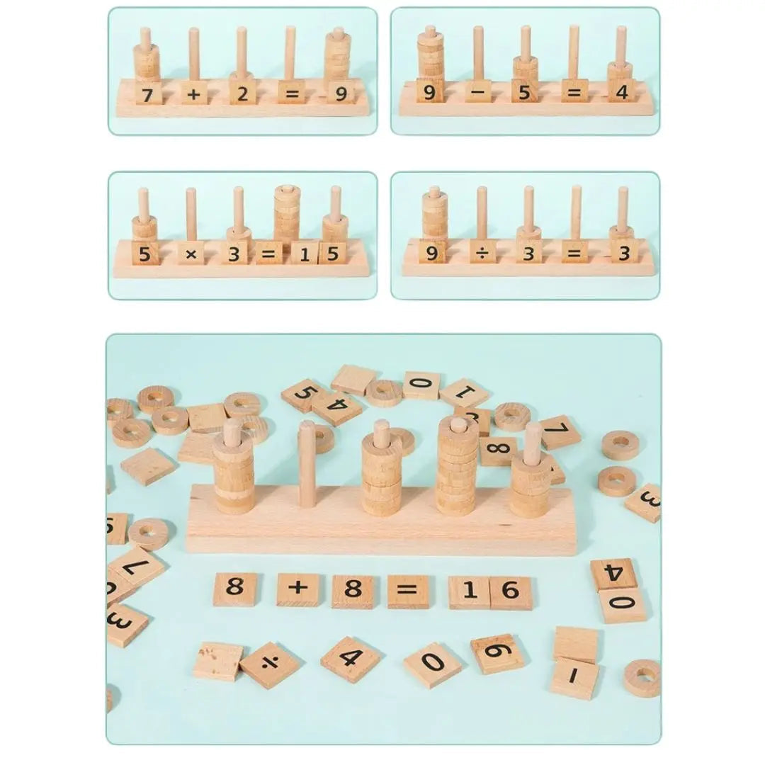 Montessori Calculation Game - Croque-Nombres™
