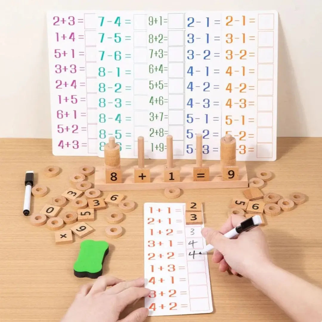 Montessori Calculation Game - Croque-Nombres™