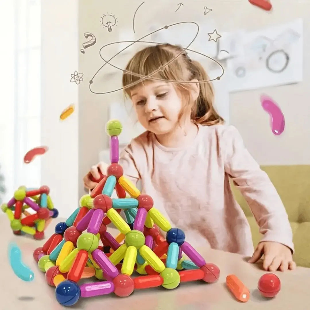 Magnetic building set - Magnetic Sticks™