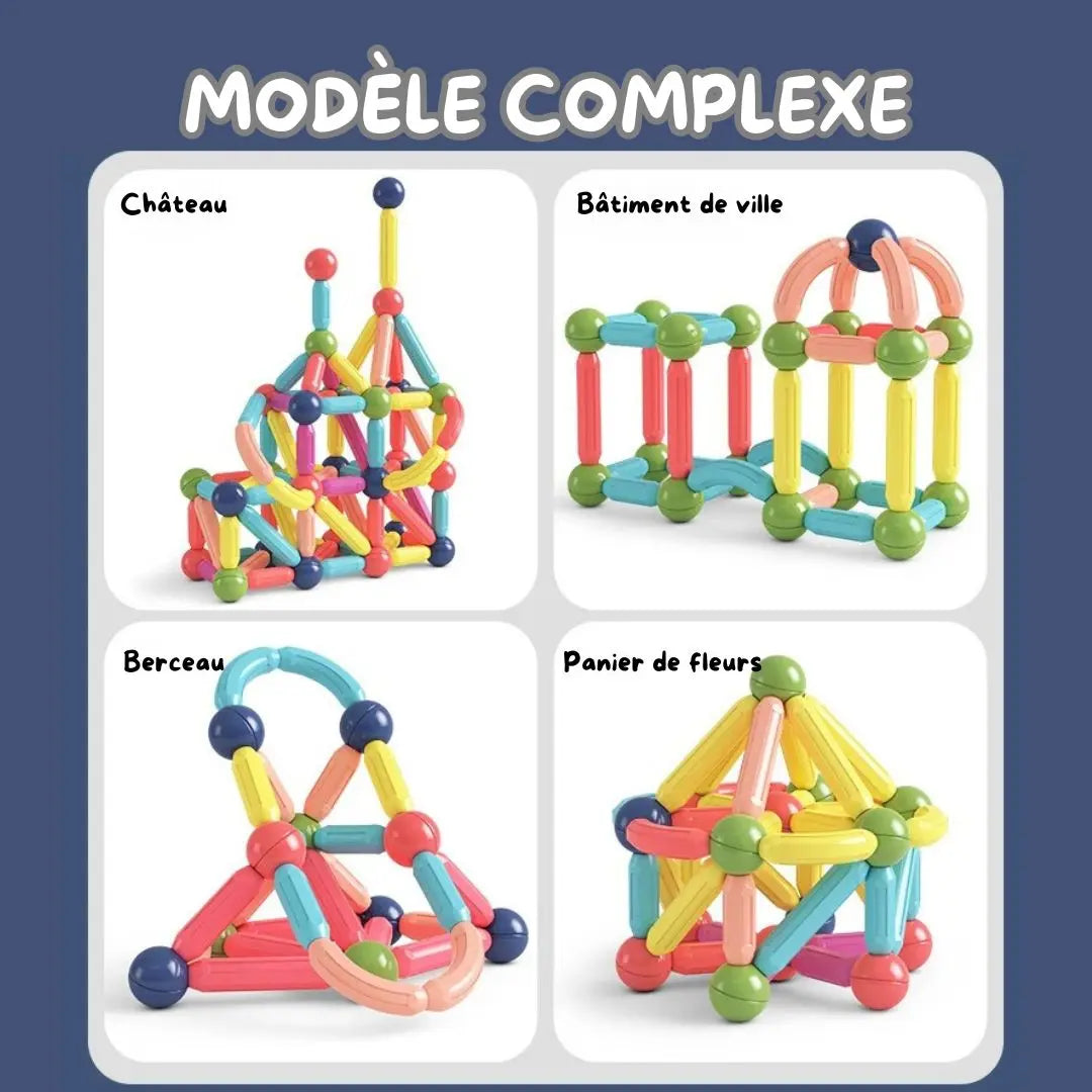 Magnetic building set - Magnetic Sticks™