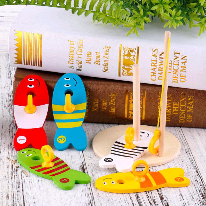Children's educational fishing toy