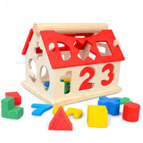 Gioco educativo in legno per la casa