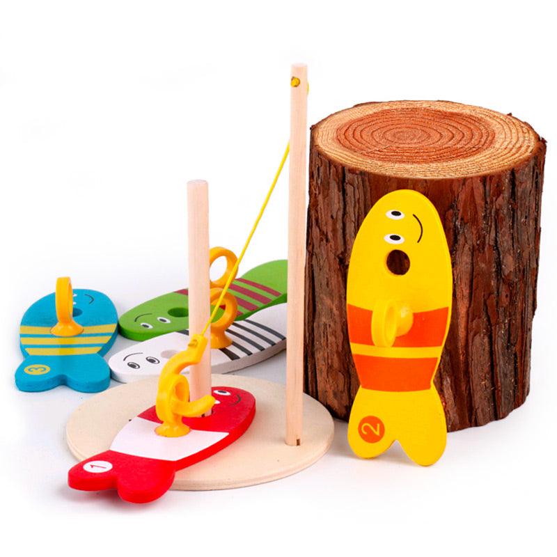 Children's educational fishing toy