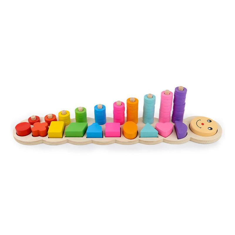 Gioco educativo in legno per logaritmi