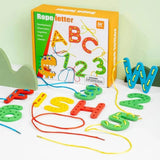Montessori Wooden Toy - Rope Letter™