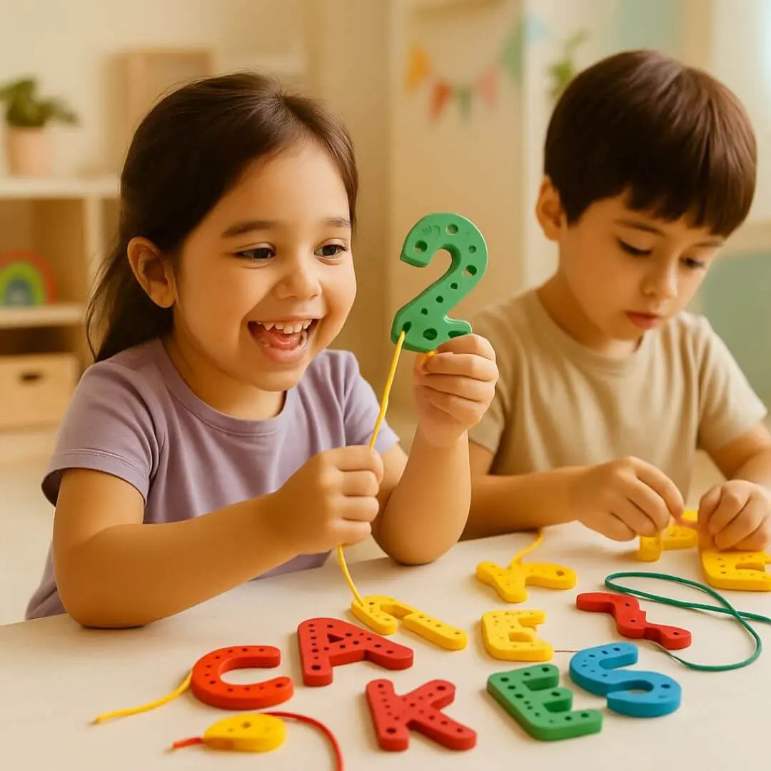 Montessori Wooden Toy - Rope Letter™