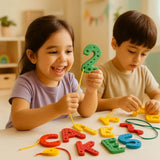 Montessori Wooden Toy - Rope Letter™