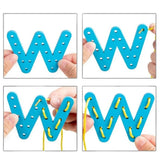 Montessori Wooden Toy - Rope Letter™