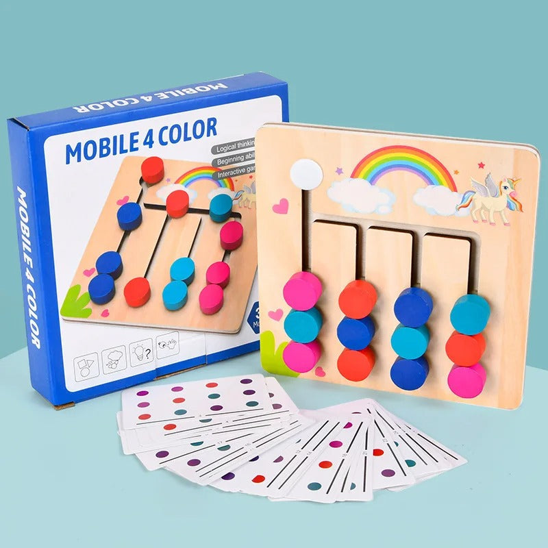 Gioco Didattico Puzzle Scorrevole di Colori: Stimola la Mente del Tuo Bambino
