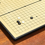 Jeu de Go de voyage magnétique (pochette feutrine)