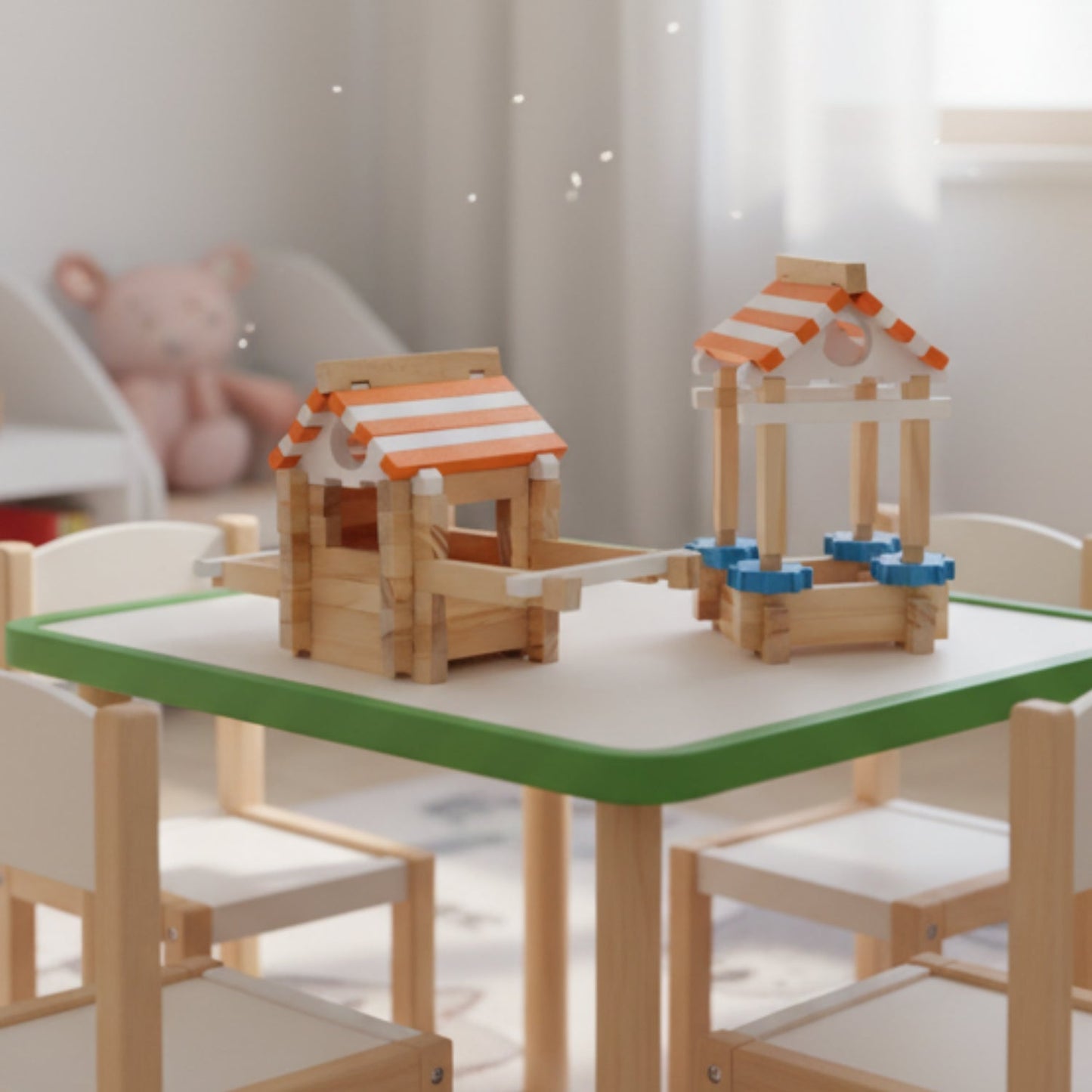 Wooden building set | KitCraft