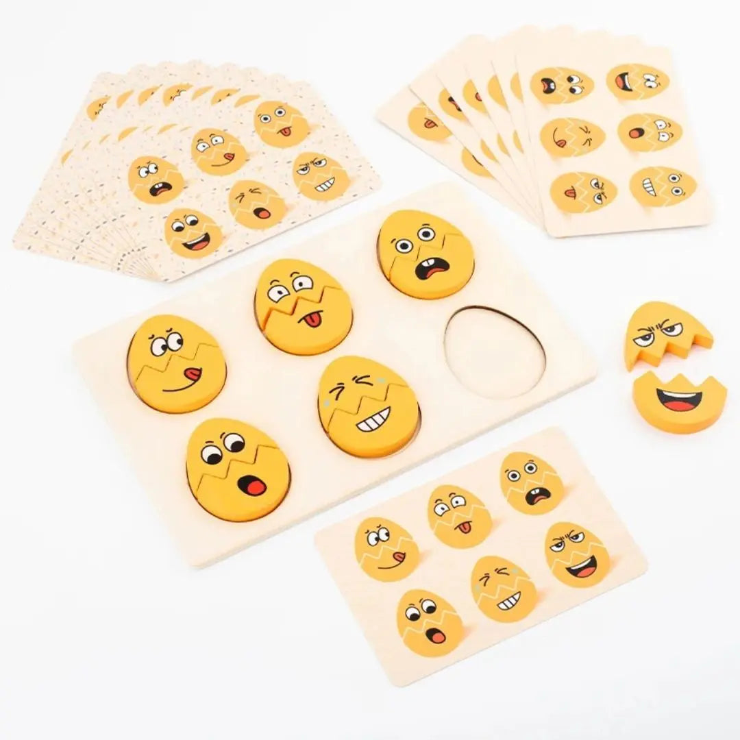 Montessori Emotions Puzzle Games - EmotiFun™