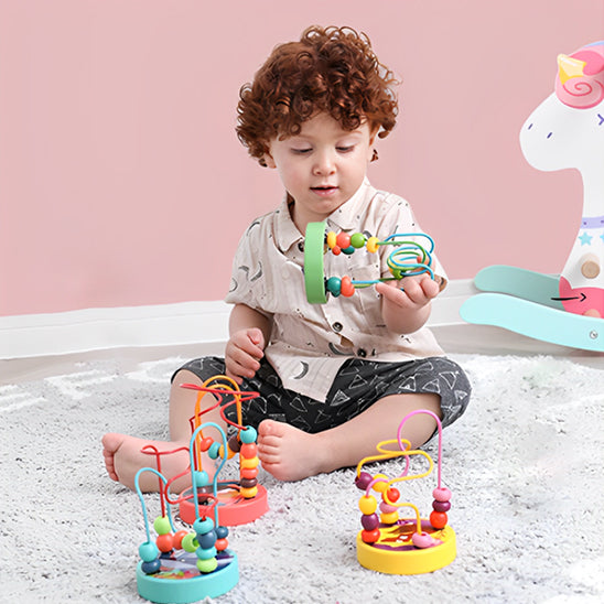 Giocattolo NEONATO 1 anno | VertiBilles™ mini circuito a biglie