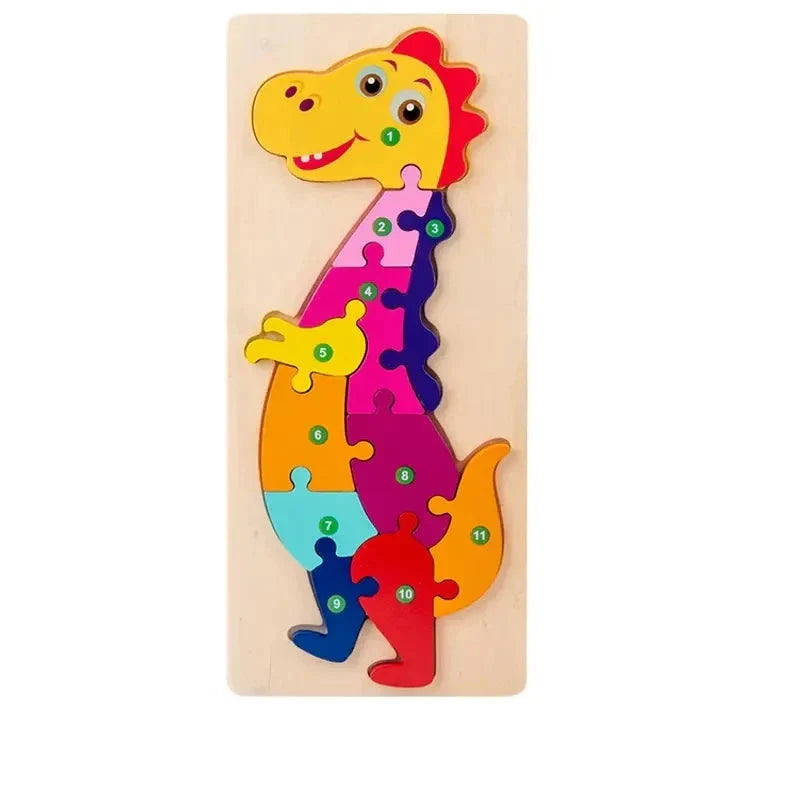 Jouet bebe de puzzles des chiffres