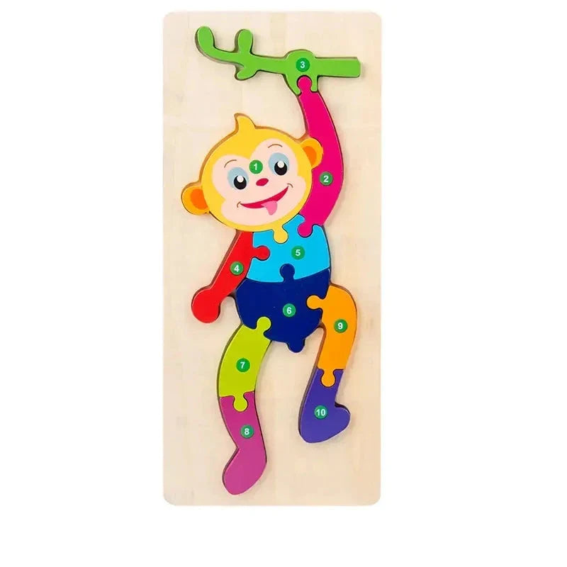 Jouet bebe de puzzles des chiffres