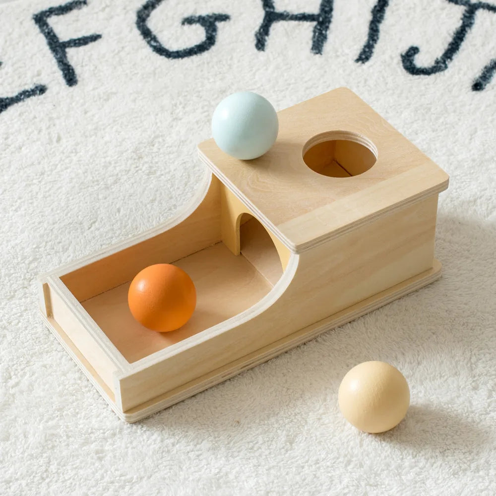 Jouet bebe en bois Montessori