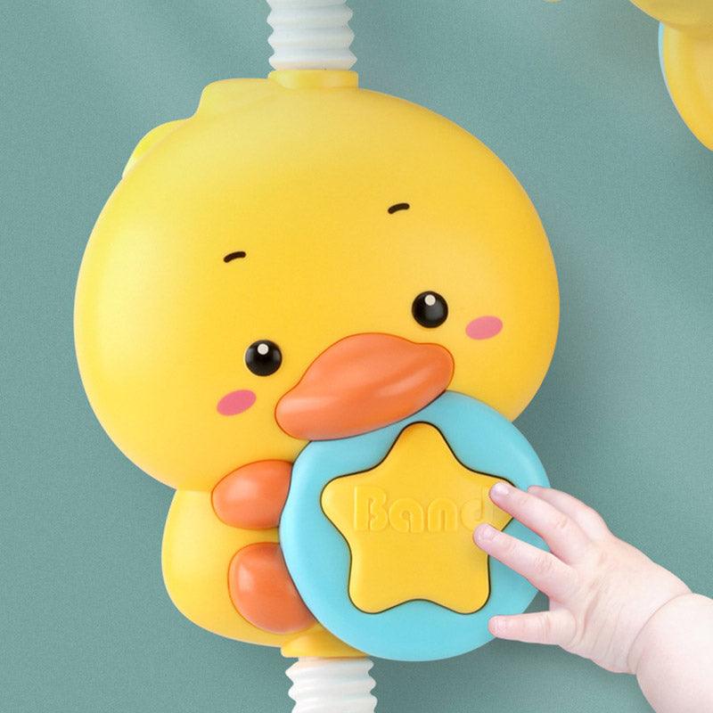 Jouet de bain à jet d'eau en forme de poussin