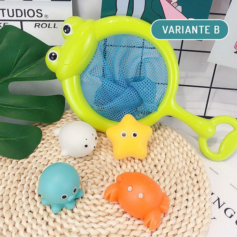Jouet de bain lumineux en forme d'animaux marins