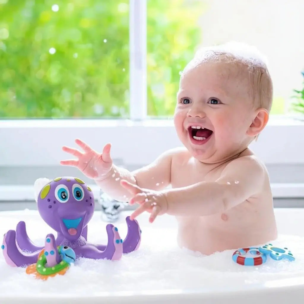 Giocattolo da bagno interattivo a forma di polpo | OctoPlay