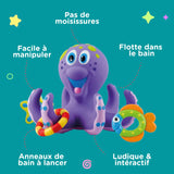 Giocattolo da bagno interattivo a forma di polpo | OctoPlay