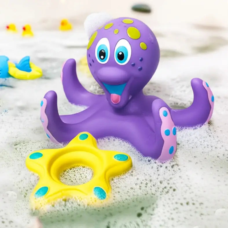 Giocattolo da bagno interattivo a forma di polpo | OctoPlay