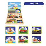 Puzzle en bois éducatif Montessori