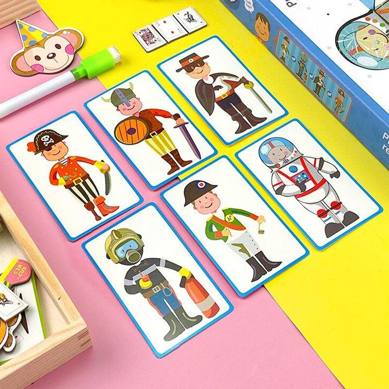 Puzzle en bois éducatif Montessori