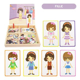 Puzzle en bois éducatif Montessori