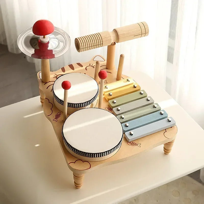 Xylophone | Multi-Percussion™ : Le multi-Instrument de musique idéal pour éveiller la créativité de votre enfant