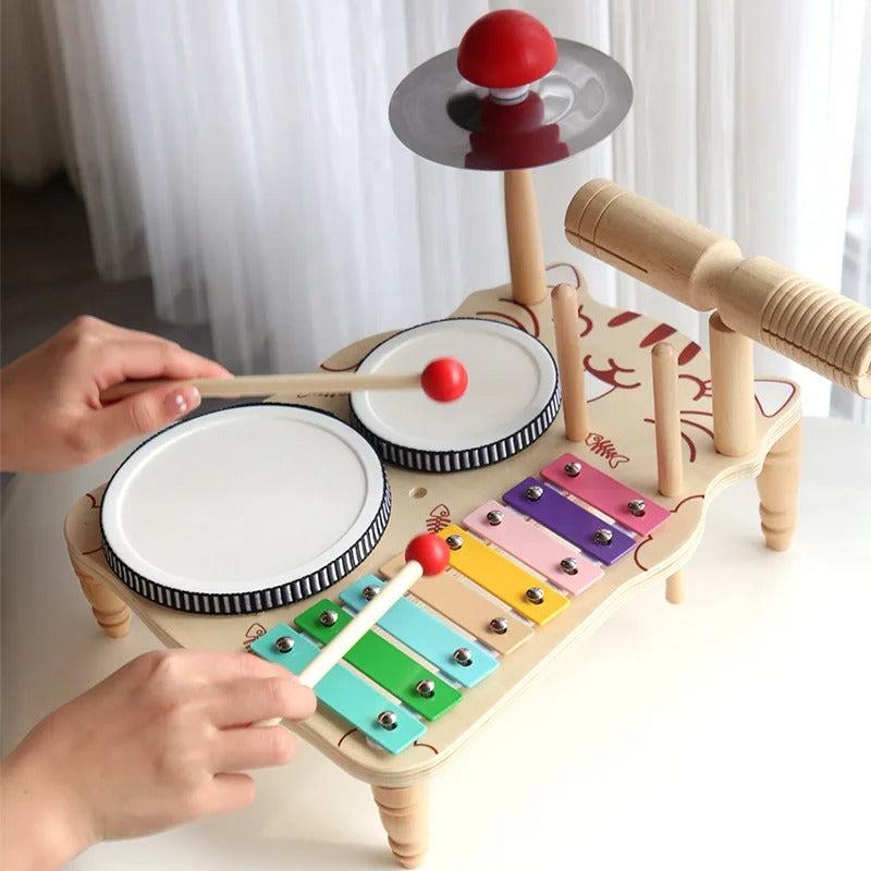 Xylophone | Multi-Percussion™ : Le multi-Instrument de musique idéal pour éveiller la créativité de votre enfant