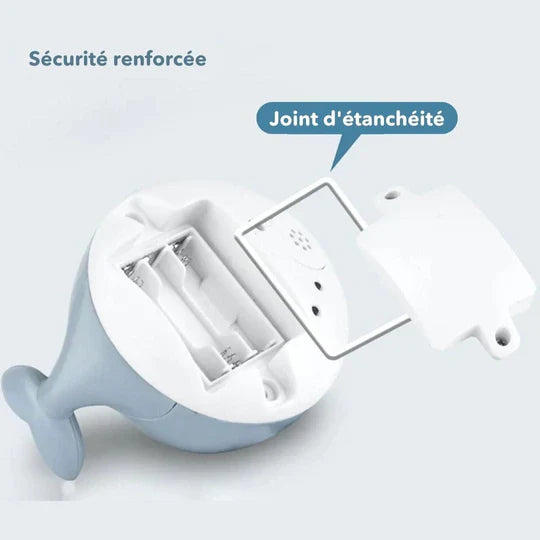Jouet Baleine de Bain Multicolore pour Bébé