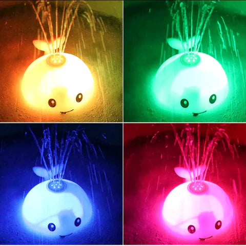 Jouet Baleine de Bain Multicolore pour Bébé