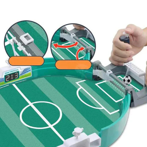 Mini calcio balilla interattivo per bambini