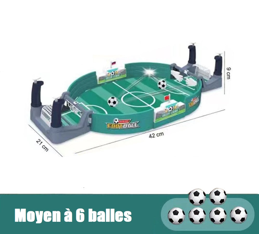 Mini calcio balilla interattivo per bambini
