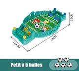Mini calcio balilla interattivo per bambini
